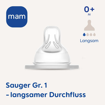 ICH HABE Flaschensauger 0+ (Gr.1) langsamer Fluss x2