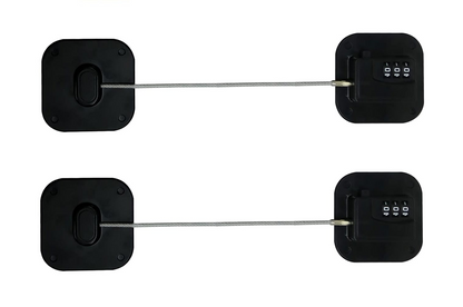 CHILD SAFETY LOCK Zahlenschloss für Schränke und Schubladen 2 Stück