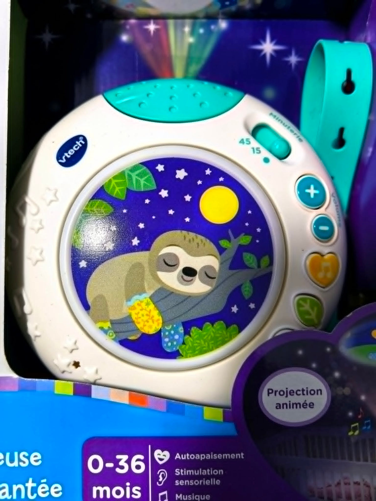 VTECH Lumi Musikprojektor und Nachtlicht FRANZÖSISCHE SPRACHE
