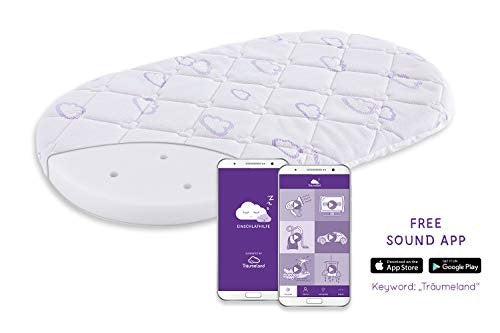 TRÄUMELAND Sleep Fresh carrycot mattress 73x28 cm