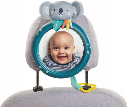 TAF TOYS lusterko do samochodu z koalą, bezpieczne lusterko dla niemowląt 0+ z szerokim kątem widzenia