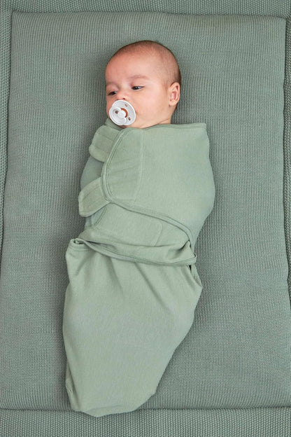 Meyco SwaddleMeyco Pucksack Forest Green 0-3m