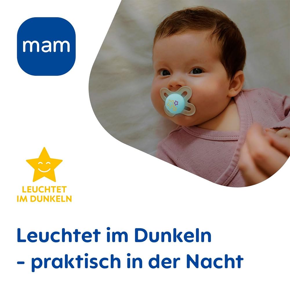 MAM Perfect Start Beruhigungsschnuller 2 Stück 0–2 Monate