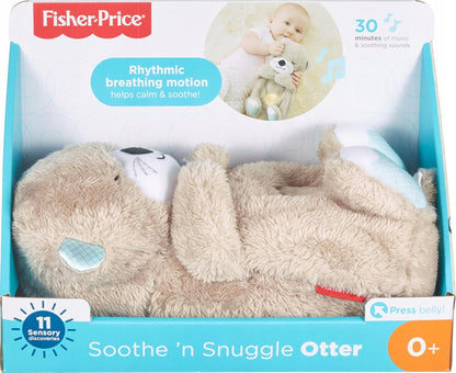 FISHER-PRICE śpiąca WYDRA z ruszającym się brzuszkiem, dźwiękami i światłem