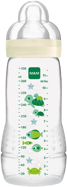 MAM Easy Active Flasche 330 ml 4 Monate+ Sauger 3