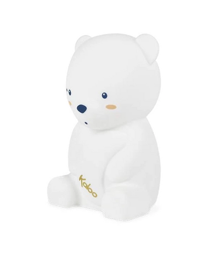 KALOO Silikon-LED-Nachtlicht 3 Farben 18 cm BÄR
