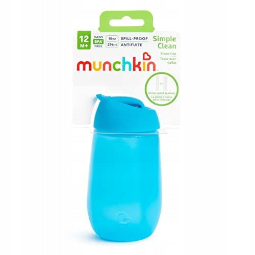 MUNCHKIN SIMPLE CLEAN Beker met rietje 296ml 12 maanden+