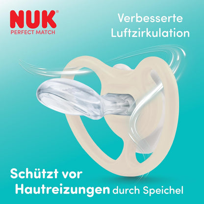 NUK Perfect Match Air Schnuller 0-6 Monate x2 DISNEY
