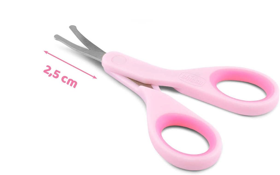 CHICCO Nagelpflege-Schere für Babys + Etui