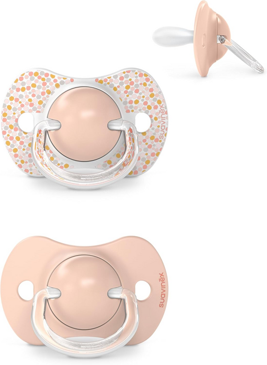 SUAVINEX succhietto calmante SX PRO x2 silicone 6-18 mesi
