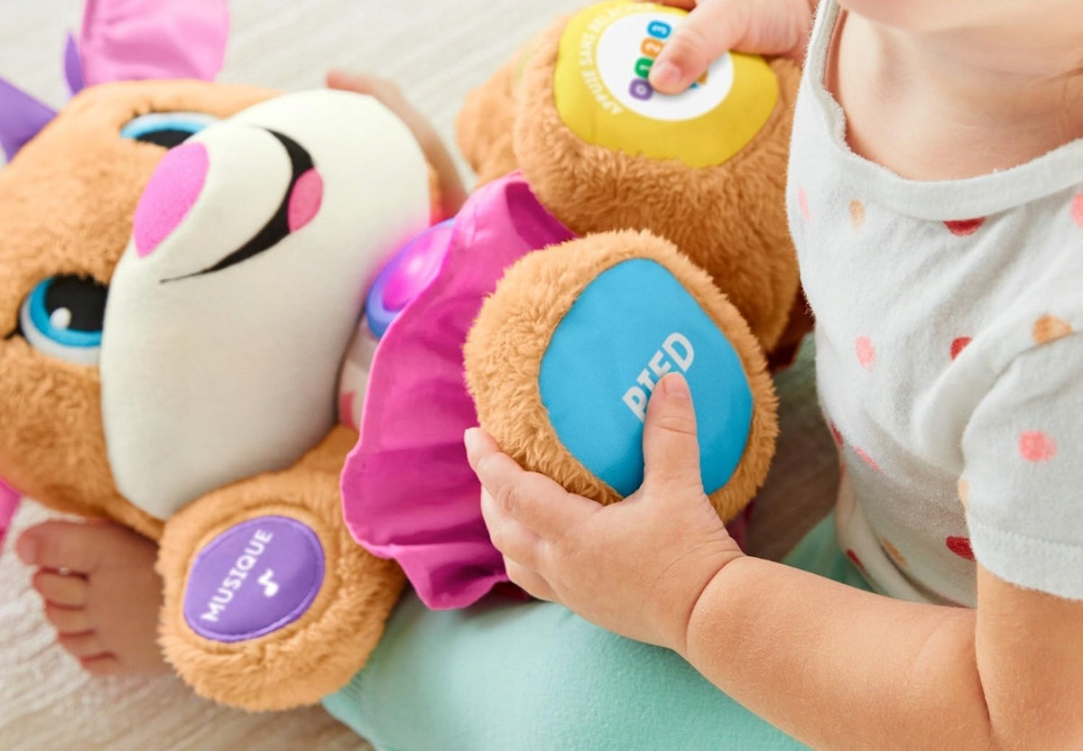 FISHER-PRICE FPP52 Lernspaß Hündchens Schwester Französisch