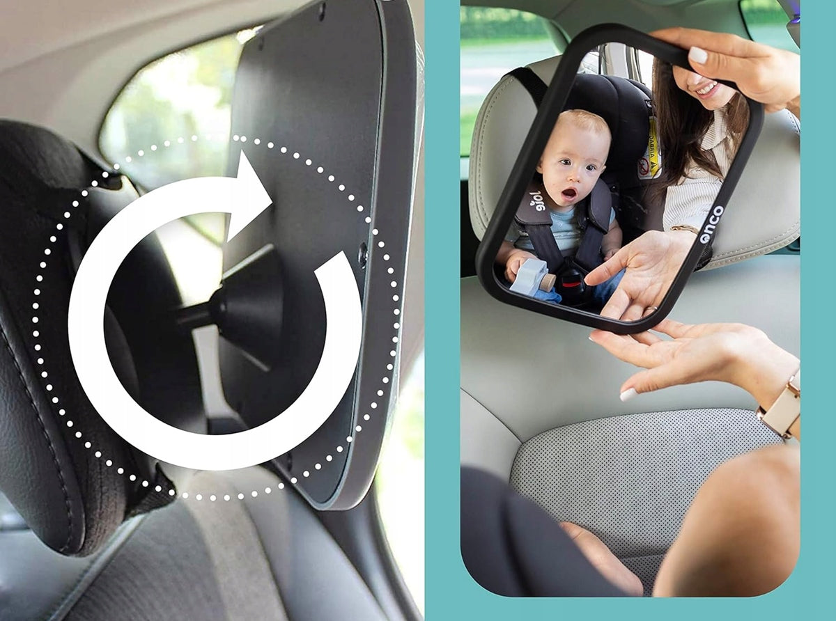 ONCO Auto-Rückspiegel zur Babybeobachtung 17,5 x 24,5 cm