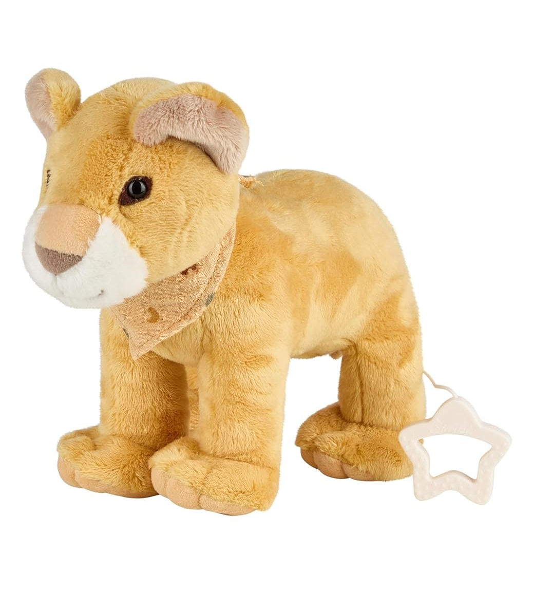 STERNTALER Leo Lion musical comforter with "Sandman" music box, 24 cm