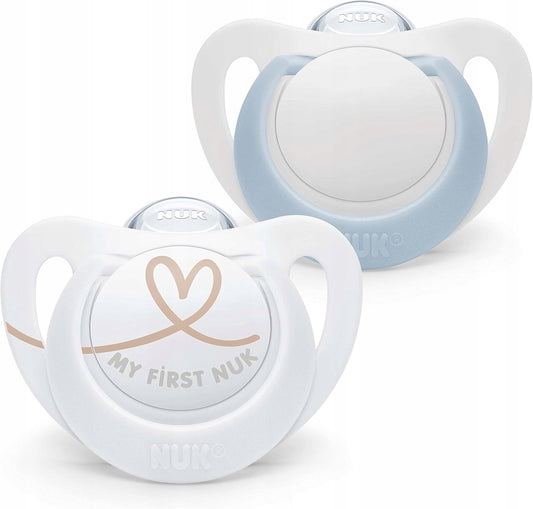 NUK STAR soother soother x2, storage box
