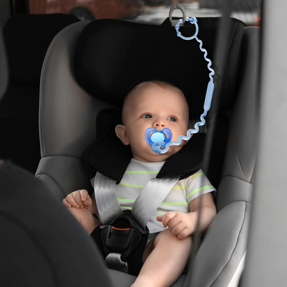 STRAPS FOR BABY Silikon-Schnullerkette, Beißring- und Spielzeugband 30 cm