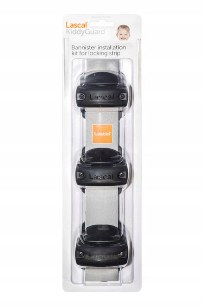 LASCAL KiddyGuard Treppenpfosten-Montagesatz für Verschlussleiste 14-50 mm