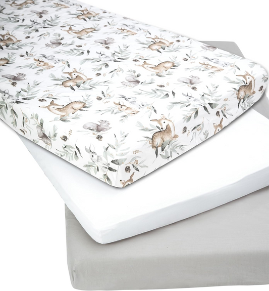 MEDIPARTNERS cearșaf pentru pătuț 60cmx120cm x3