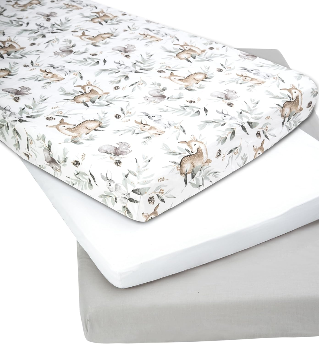 MEDIPARTNERS Bettlaken für Babybett 60cmx120cm x3