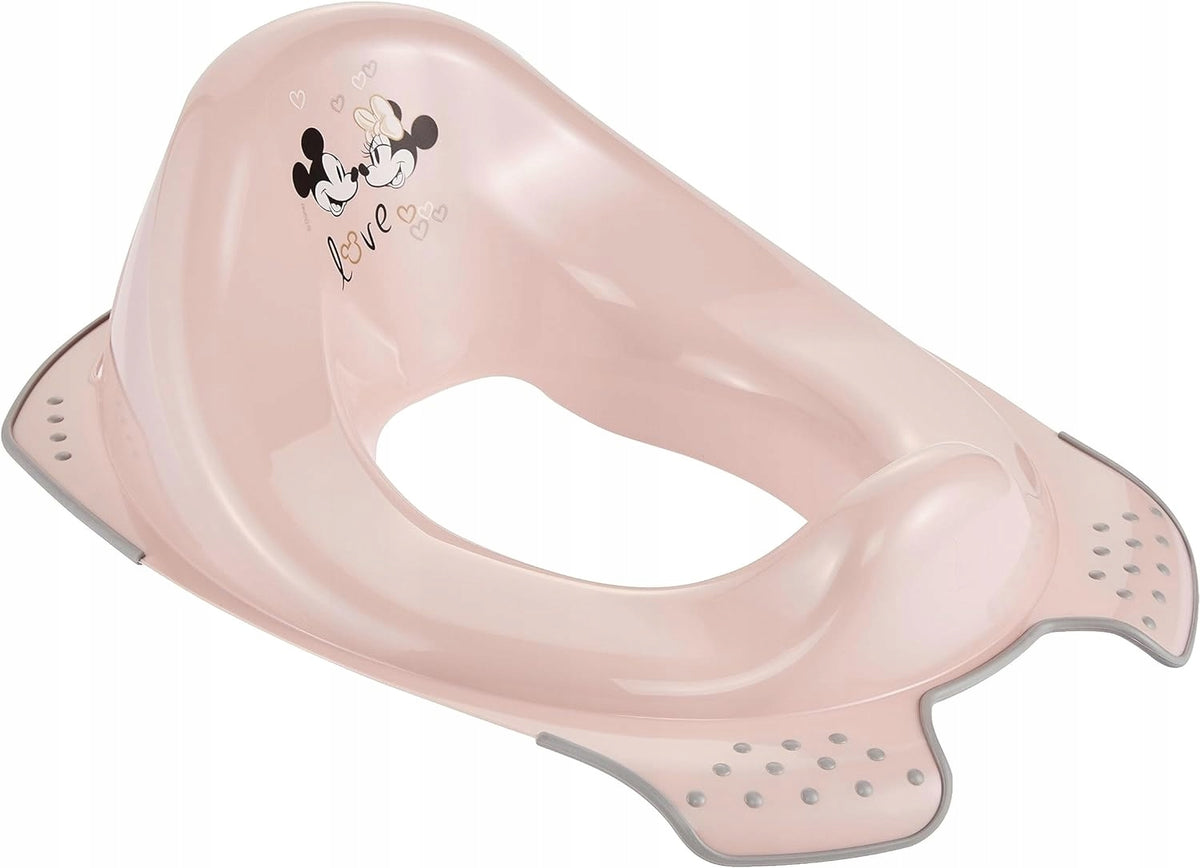 KEEEPER nakładka na sedes MINNIE 18 m+ różowa z antypoślizgową gumą i wysokim oparciem