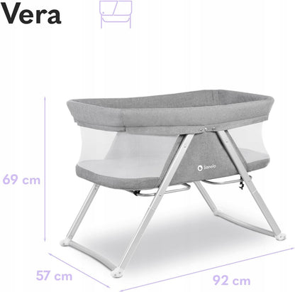 LIONELO VERA 3-in-1 Reisebett klappbar bis 9 kg