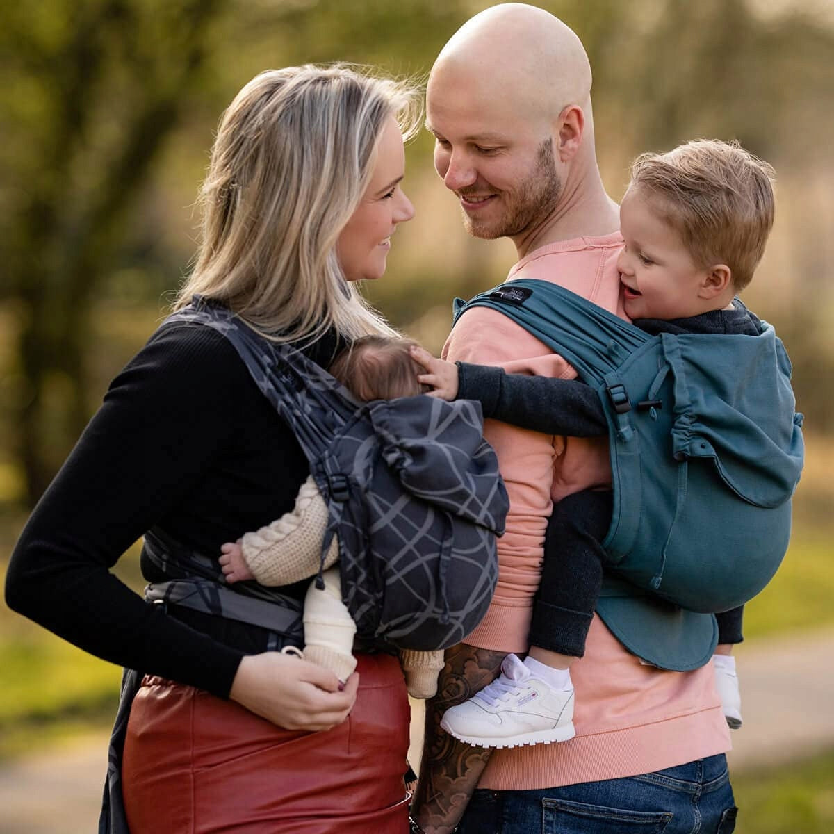 HOPPEDIZ hop-tye nosidełko ergonomiczne 0-30 msc