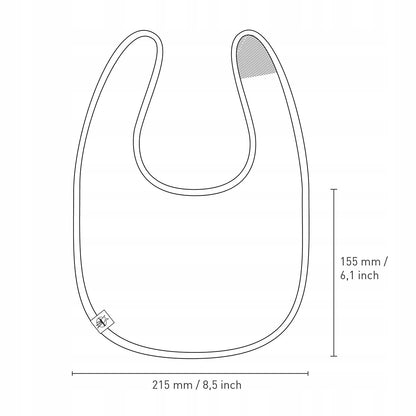 LASSIG Baumwoll-Lätzchen mit Klettverschluss x5 3-18 Monate