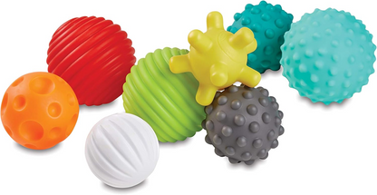 INFANTINO Senso Balls, Blocks & & Buddies Silikonspielzeug 20-teilig