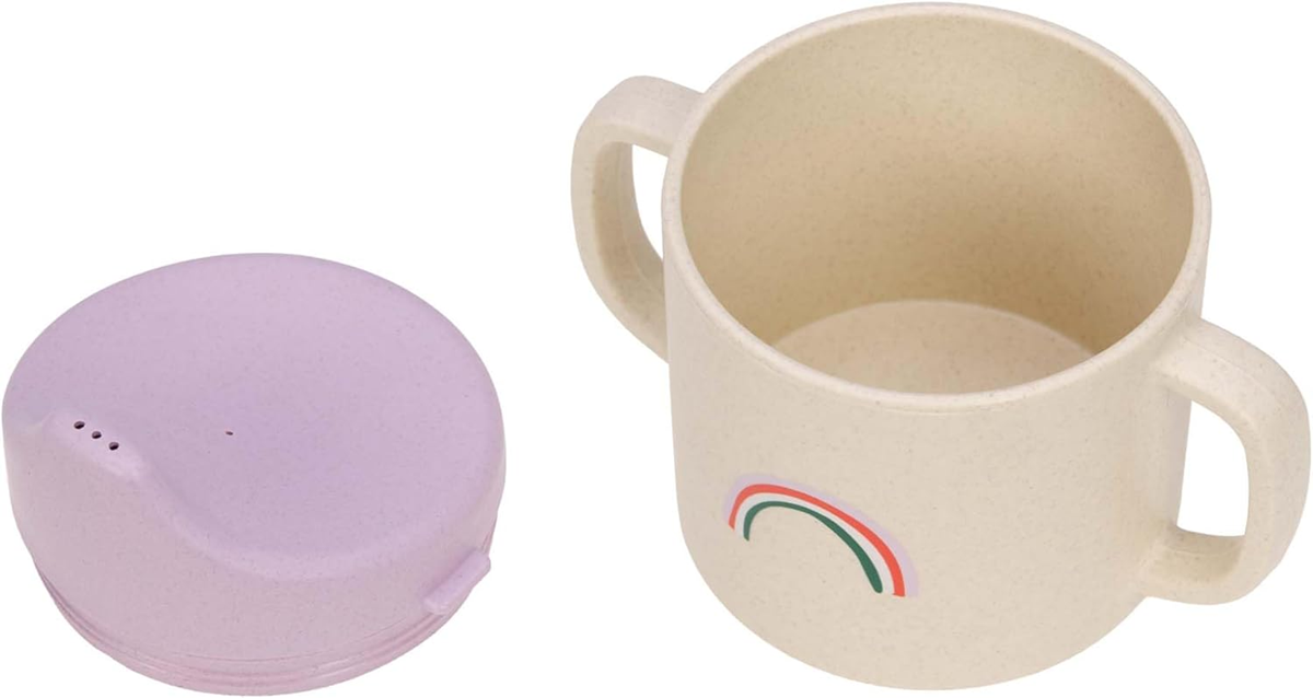 LASSIG Sippy Cup Happy Rascals Heart Trinklernbecher mit Mundstück, 150 ml, 6 m+