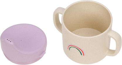 LASSIG Sippy Cup Happy Rascals Heart Trinklernbecher mit Mundstück, 150 ml, 6 m+