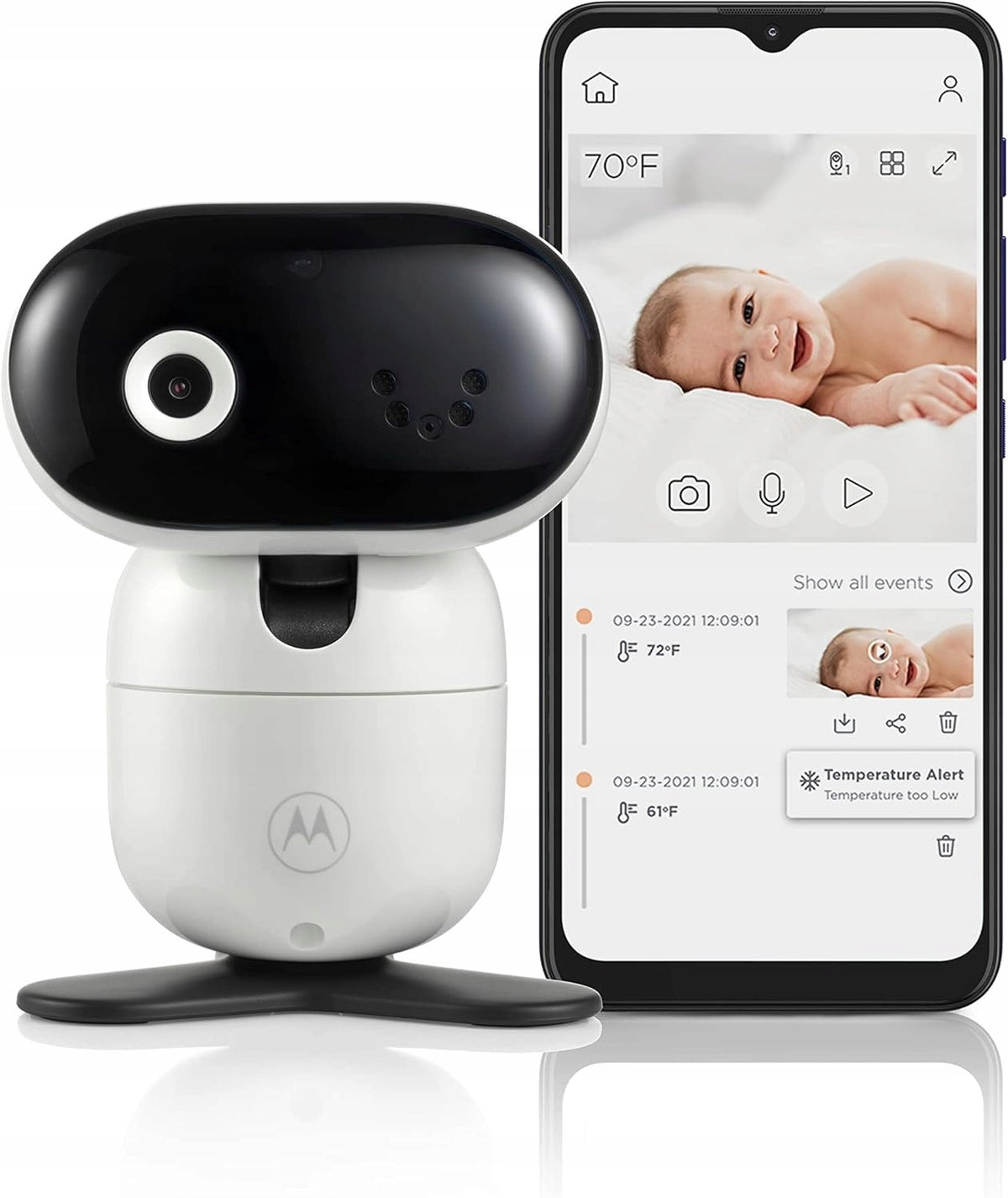 MOTOROLA PIP1010 Connect fernsteuerbare HD-Babykamera