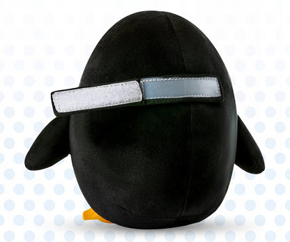 BUBZI Penguin cuddly toy, star projector