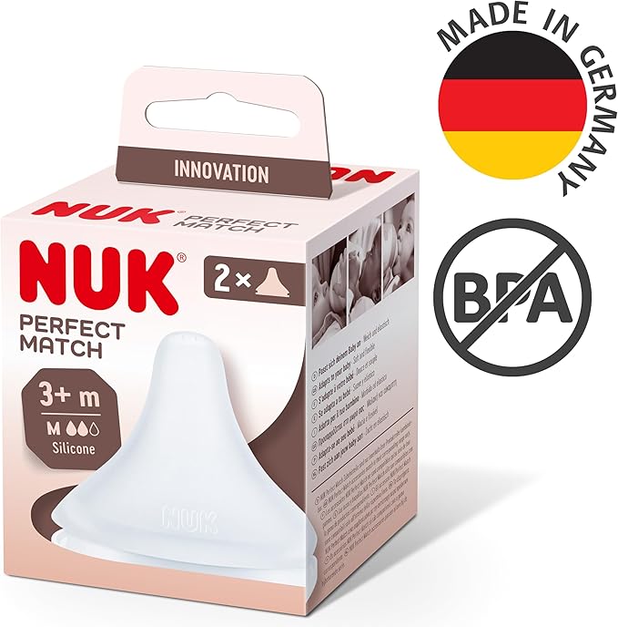 NUK Perfect Match smoczek M średni przepływ 3 m+