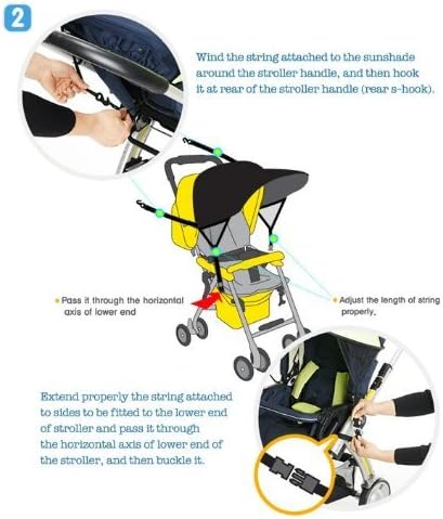 Sonnenschutz für Kinderwagen, Schutzdach