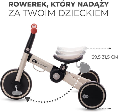 KINDERKRAFT 4TRIKE Dreirad 3in1 12 Monate+