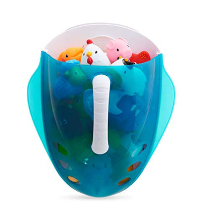 Munchkin Bath Toy Scoop Korb für Badespielzeug blau