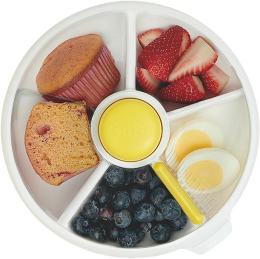 GOBE Snack Spinner otočný zásobník na svačiny 5 přihrádek 5,5 x 16 cm