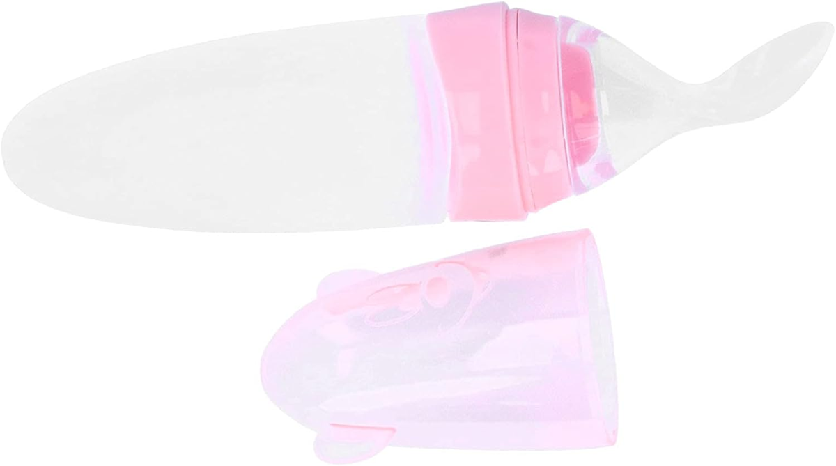 SLEEPBABY Silikon-Fütterlöffel mit Spender 90 ml 20 cm