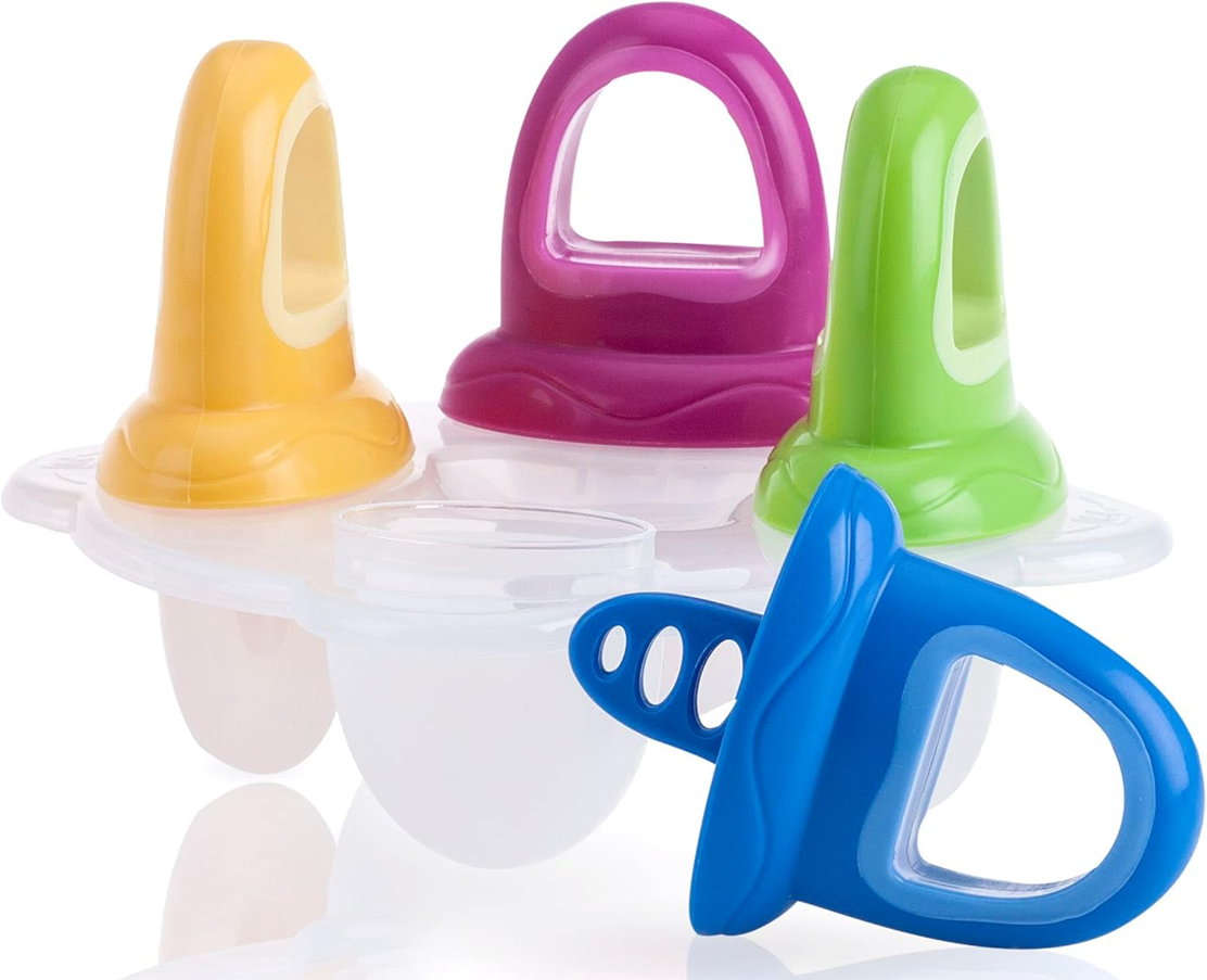 NUBY Schnuller-Eisform 4 Stück + Gefrierschale