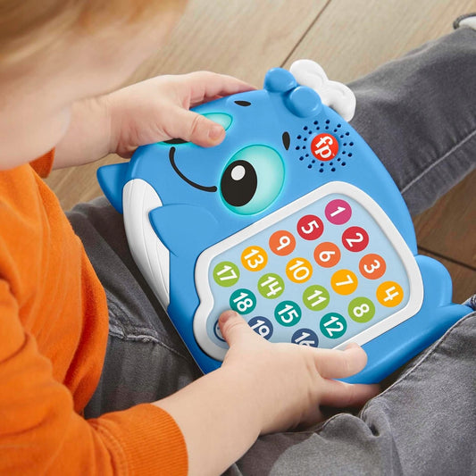 FISHER-PRICE interaktiver WAL Licht 120 Melodien Sätze DEUTSCH – Produktfoto 2