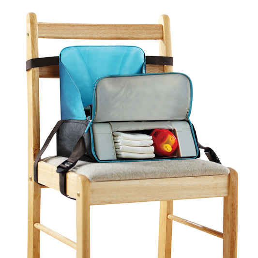 MUNCHKIN feeding chair with accessory bag function