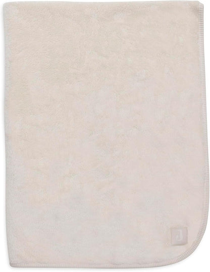 JOLLEIN Basic Decke Jersey/Sherpa 75x100 cm Haferflockenfarben