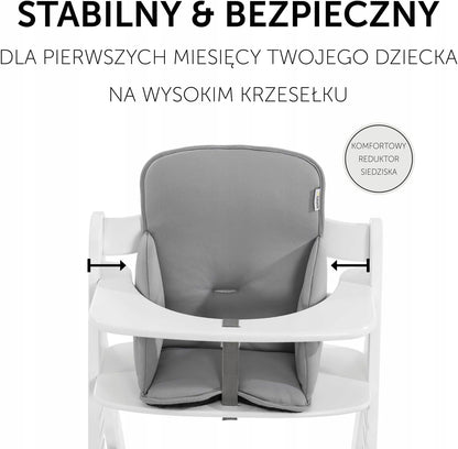 HAUCK Cosy Comfort do Hauck Alpha+ wkładka zmniejszająca reduktor, szary reduktor siedziska do krzesełka