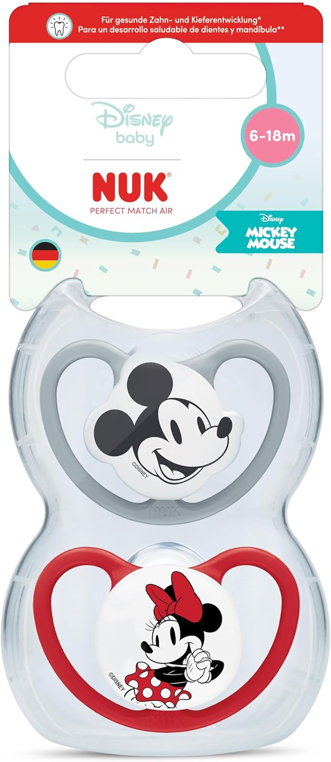NUK Perfect Match Air pacifier 6-18m x2 DISNEY