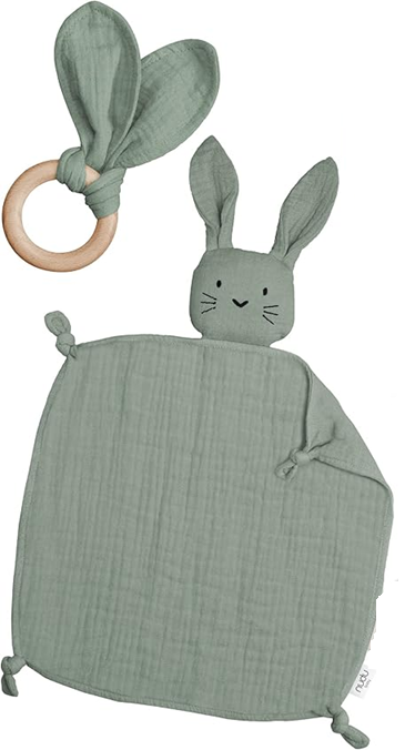 NUDU BABY Mull-Set KOMFORTER Beißring