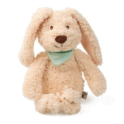 GRUNSPECHT Baumwoll-Wärmflasche mit Rapssamen 25 cm HASE