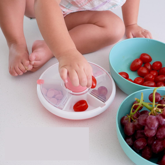 GOBE Snack Spinner obrotowy pojemnik na przekąski 5 komór 5,5 x 16 cm