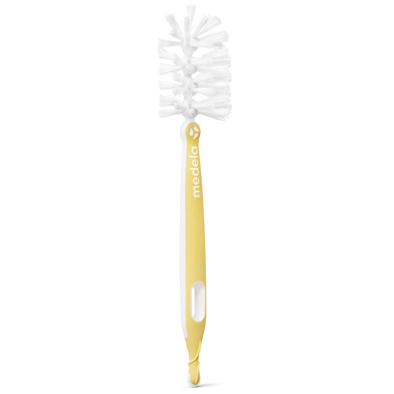 MEDELA 2in1 Bürste zur Reinigung von Saugern und Flaschen 30 cm + Ständer