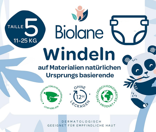 BIOLANE Windeln Gr. 5 (11-25kg) x40 Stk.