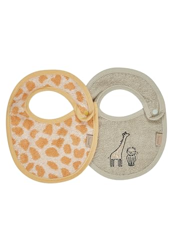 Sterntaler Lätzchen Giraffe & Löwe 2er-Set