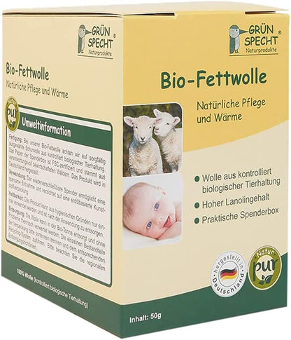 GRUNSPECHT Fettwolle 50g